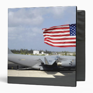 C-17 Globemaster III sits on the flightline Binder