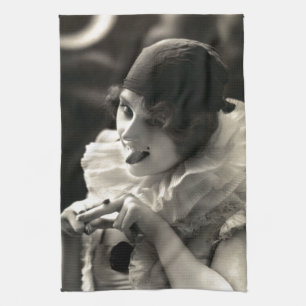 C. 1910 Pretty Woman's Taunt Kitchen Towel
