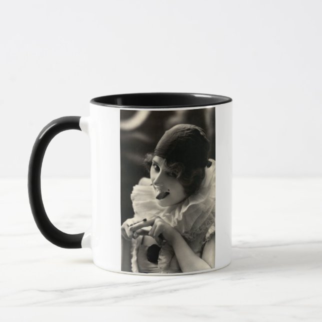 C. 1910 Pretty Woman's Taunt Mug (Left)