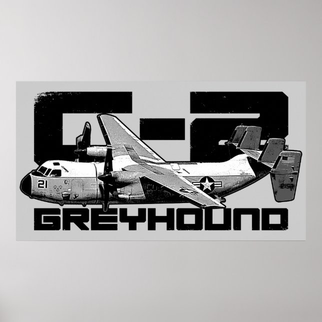 C-2 Greyhound Print (Front)