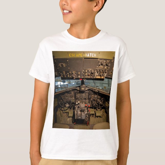 C-47 Cockpit T-Shirt (Front)