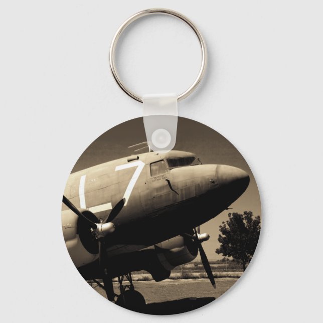 C-47 Sepia Keychain (Front)