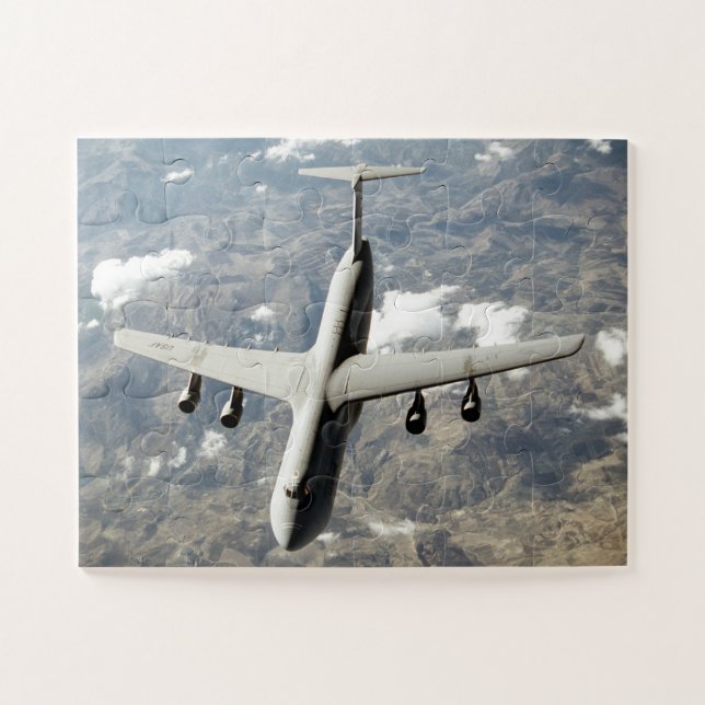 C-5 Galaxy Large Military Transport Aircraft Jigsaw Puzzle (Horizontal)