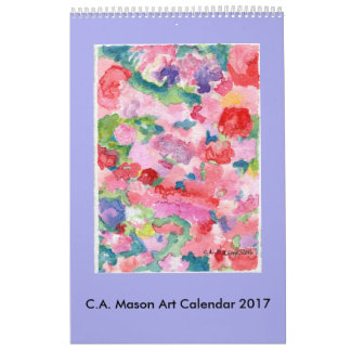 C.A. Calendrier des beaux-arts 2017 de maçon