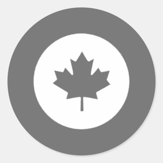 C.A.F.   ghost roundell Classic Round Sticker (Front)