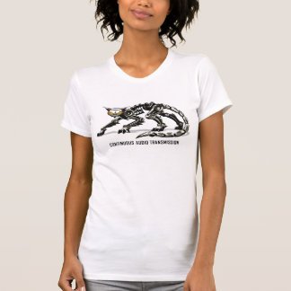 C.A.T. T-shirt décontracté de scoop de dames de