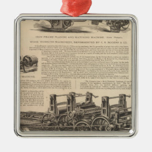 C B Rogers and Company Metal Ornament