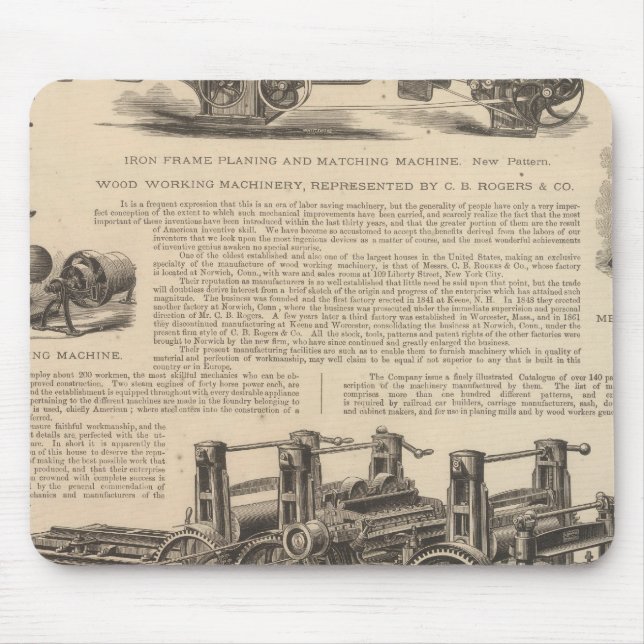 C B Rogers and Company Mouse Pad (Front)