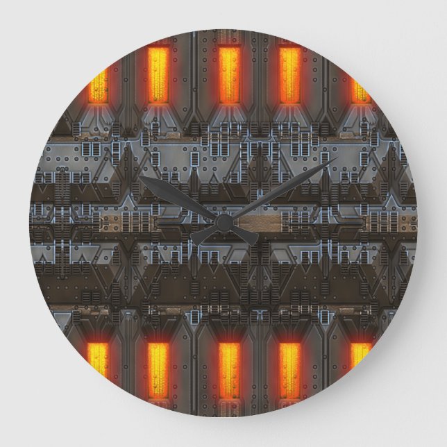 C.C. Tec 10 Wall Clocks & Numeral Options (Front)