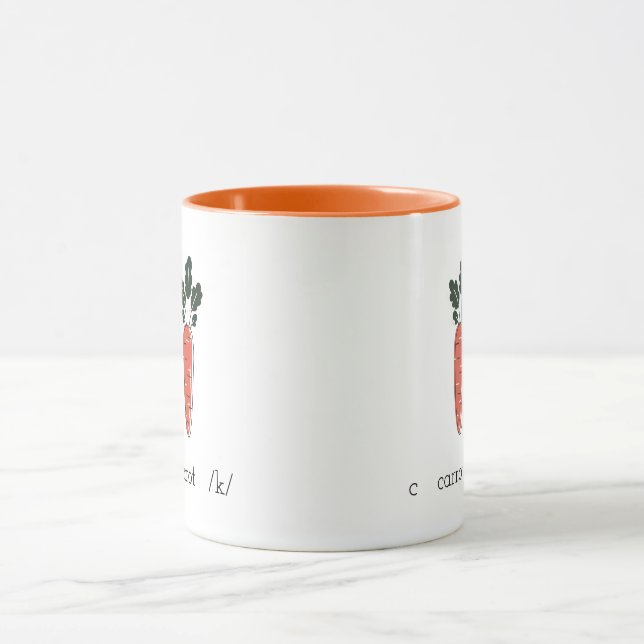 c  carrot  /k/  mug (Center)
