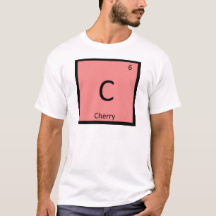 C - Cherry Fruit Chemistry Periodic Table Symbol T-Shirt