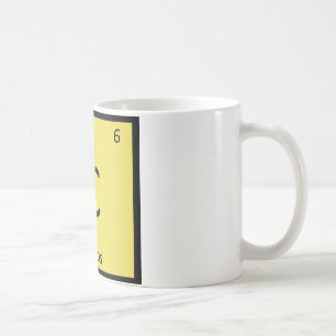 C - Chips Snack Chemistry Periodic Table Symbol Coffee Mug