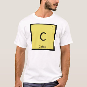 C - Chips Snack Chemistry Periodic Table Symbol T-Shirt