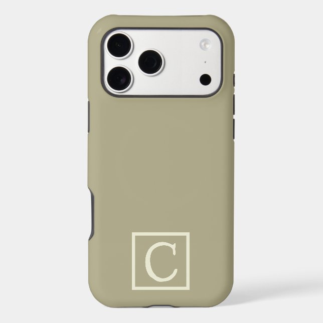 C | Classic Calm — Sage Green & White Script (Back)