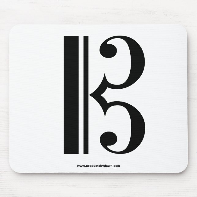 C-Clef Mousepad (Front)