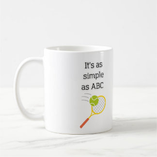 C’est aussi simple que ABC Coffee Mug