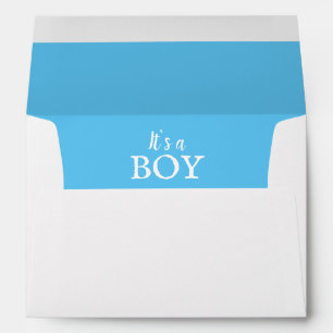 C`est un Baby shower bébé Bébé Enveloppe Bleue Ga
