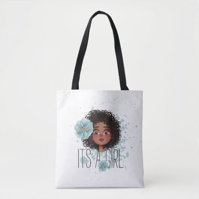 C’est une fleur bleue fille, petite fille, sac fou (Devant)