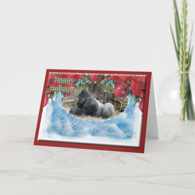 c-gorilla-176-s holiday card (Front)
