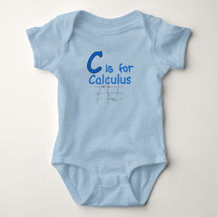 C is for Calculus Baby Bodysuit