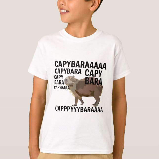 C is for Capybara T-Shirt (Front)