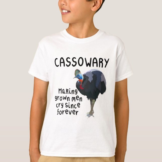 C is for Cassowary T-Shirt (Front)