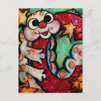 C is for Caterpillar Postcard