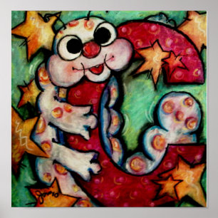 C is for Caterpillar Poster