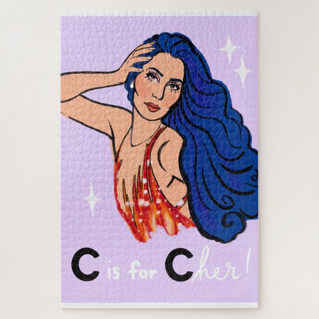 C is for Cher! Jigsaw Puzzle (Vertical)
