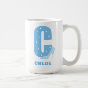 C is for Cinderella   Add Your Name Coffee Mug