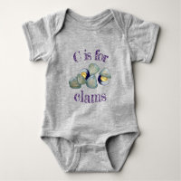 C is for Clams Seafood Clambake Ocean Clam Digging