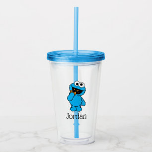 C is for Cookie Monster   Add Your Name Acrylic Tumbler