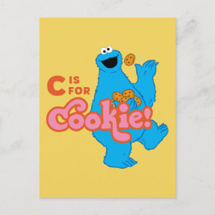 C is for Cookie Postcard