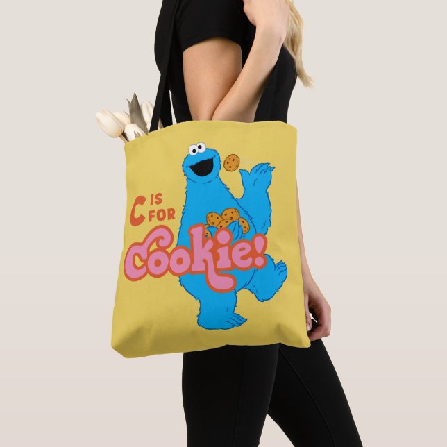 C is for Cookie Tote Bag (Close Up)