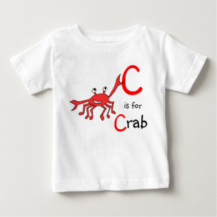 C is for Crab T shirt