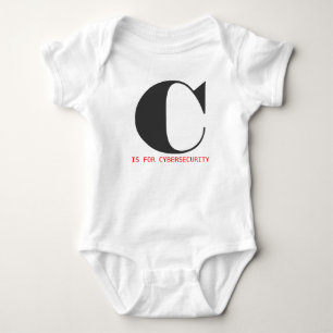 C is for Cybersecurity Baby Bodysuit