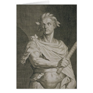 C. Julius Caesar (100-44 BC) Emperor of Rome engra