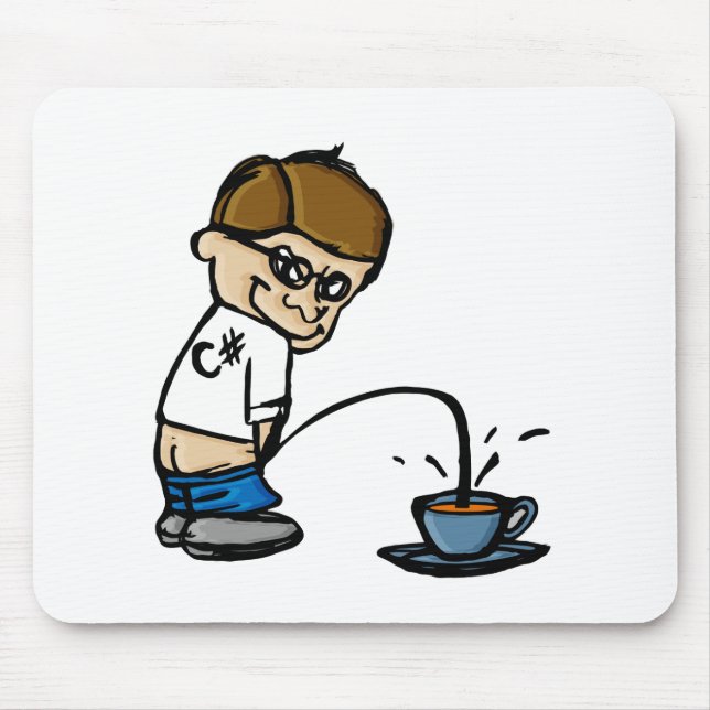 C# Kid (Colour) Mouse Pad (Front)