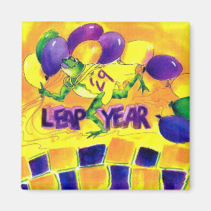 c“leap year gifts” leapyear leapday birthday  magnet