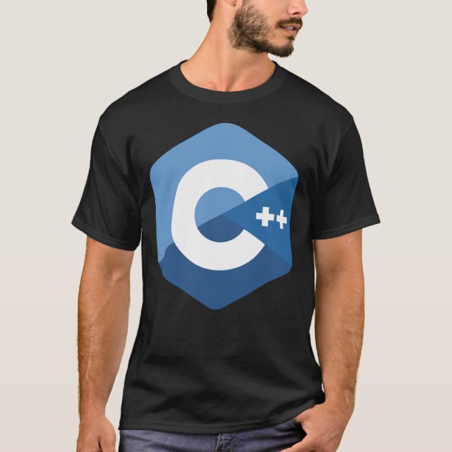 C++ Logo Merchandises Essential T-Shirt (Devant)