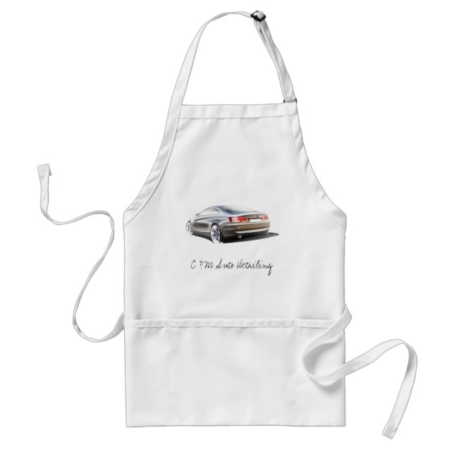 C & M Auto Detailing Apron (Front)
