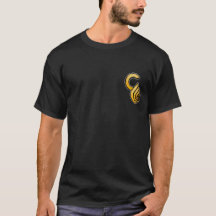 C O Black T Shirt