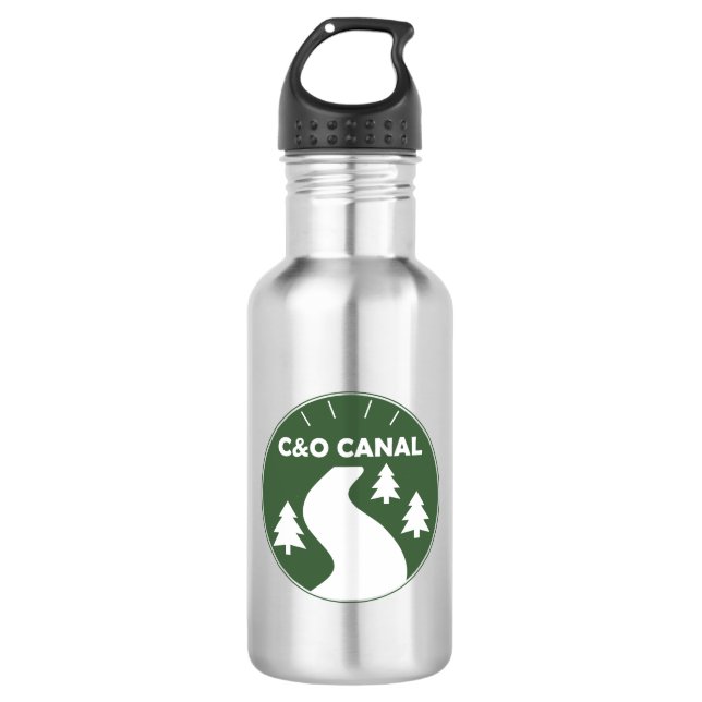 C&O Canal Towpath 532 Ml Water Bottle (Front)