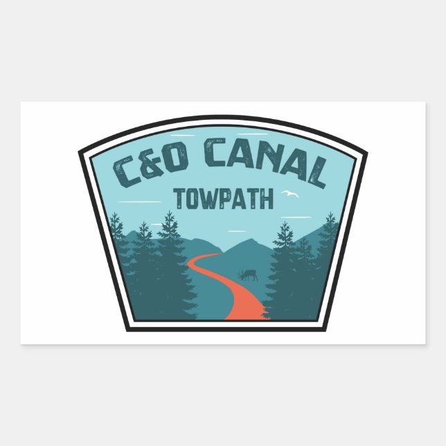C&O Canal Towpath Sticker (Front)