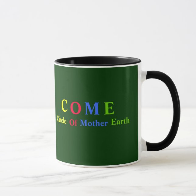C. O. M. E. MUG (Right)