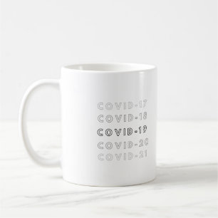 c o v i d coffee mug