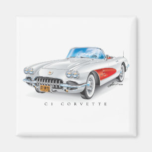 C-ONE AUTOMOBILE ART MAGNET
