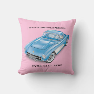 C-ONE AUTOMOBILE ART THROW PILLOW