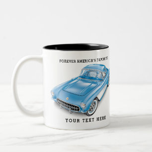 C-ONE AUTOMOBILE ART Two-Tone COFFEE MUG