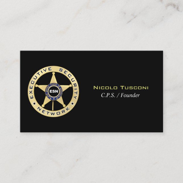 C.P.S. Business Card (Standard) (Front)